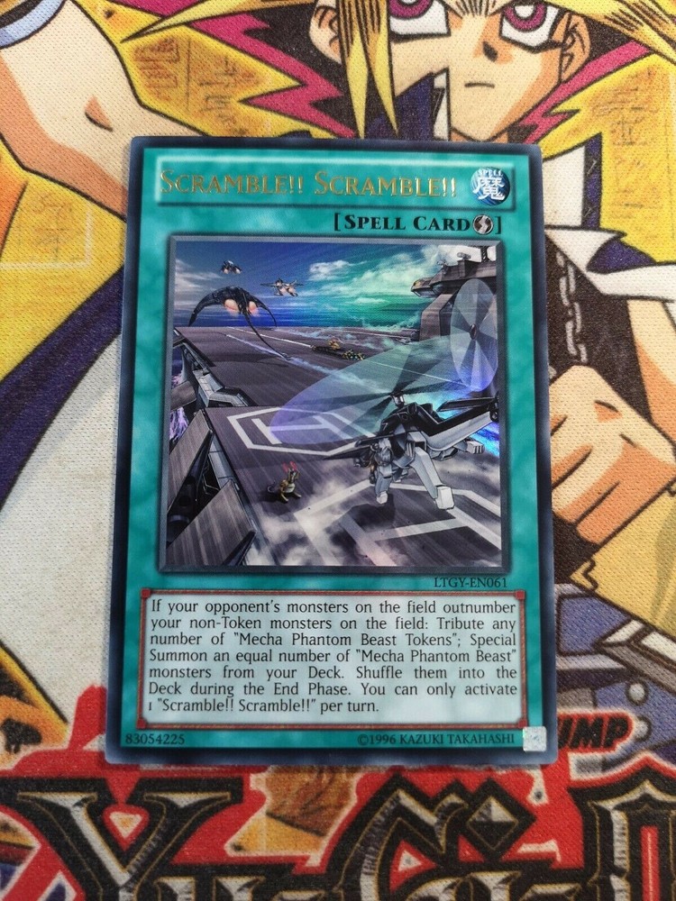 Scramble Ultra Rare Yu-Gi-Oh! Card LTGY-EN061 NM+ Unlimited Edition Scramble Ultra Rare Yu-Gi-Oh! Card LTGY-EN061 NM+ Unlimited Edition