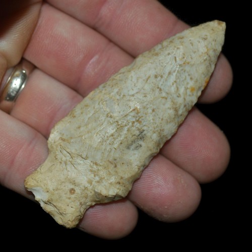 HARDIN BUTLER CO MISSOURI AUTHENTIC INDIAN ARROWHEAD ARTIFACT COLLECTIBLE RELIC - Picture 2 of 2