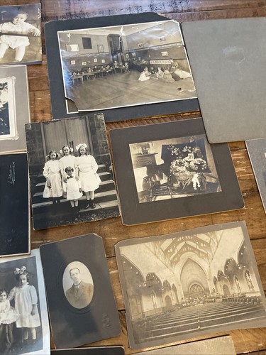 Lot Of 75 Antique Vintage Photo Lot Tintypes CDV Cabinet Cards Bi Tri Fold - Picture 9 of 16