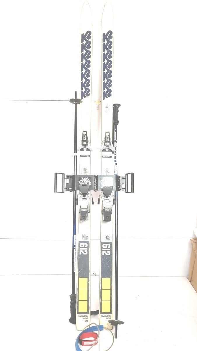 k2 612 snow ski Set of K2 men Skis US Ski Team Alpine Pool 612 Combination Racing Includes  Set