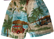 Ky's Toddler Size 1 Aloha Hawaiian Shorts