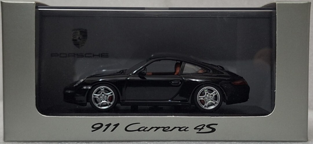 Porsche 911 997 Carrera 4S 2006 Basalte Black 1:43 Porsche 911 997 Carrera 4S 2006 Basalte Black 1:43