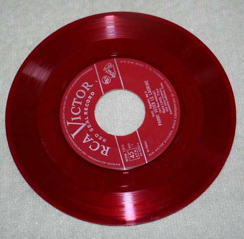 The Great Caruso by Mario Lanza 45 RPM 4 red record set RCA VICTOR L4 * - Imagen 12 de 24