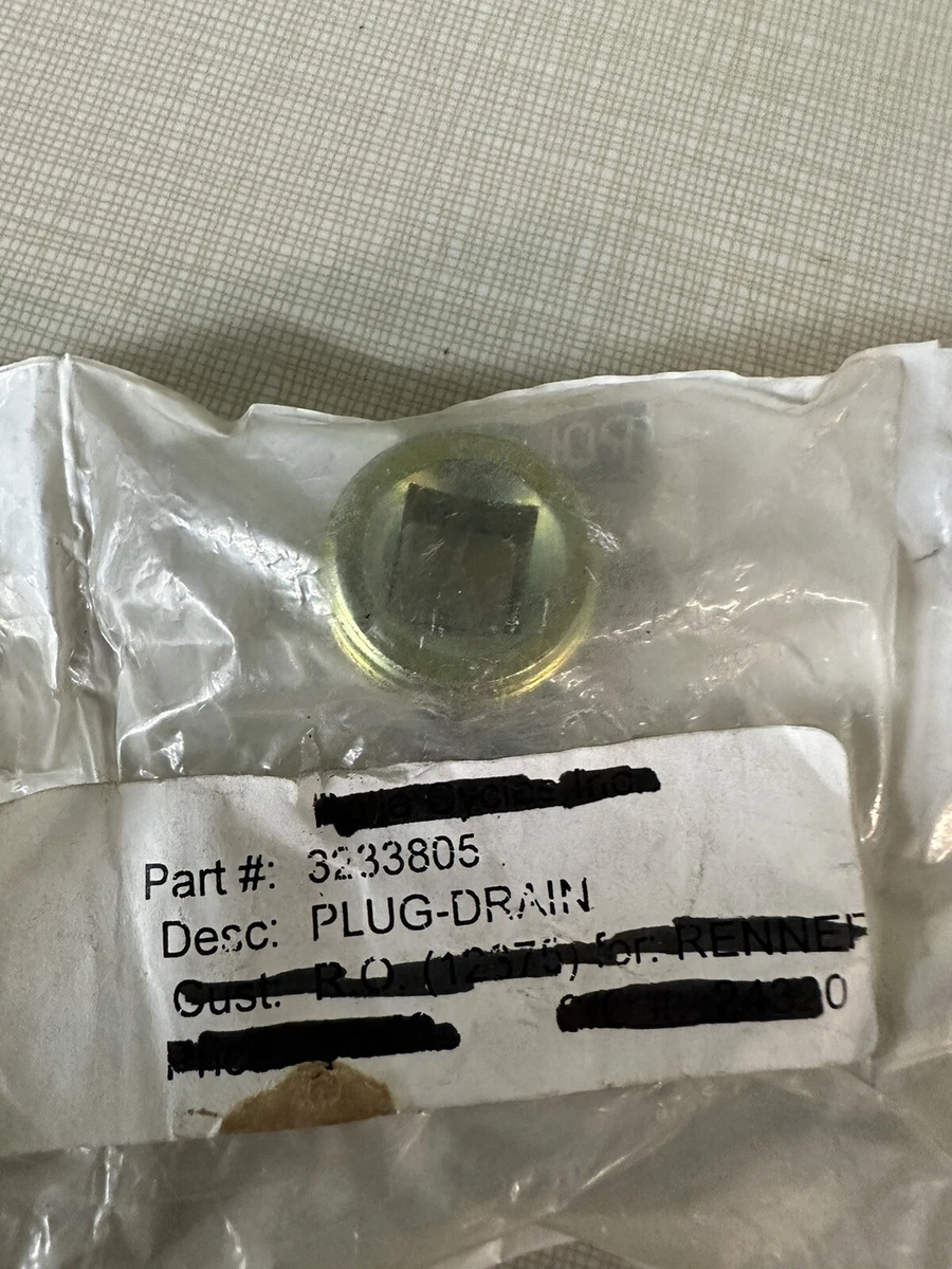 Genuine Polaris OEM Oil Drain Plug 3233805 | eBay