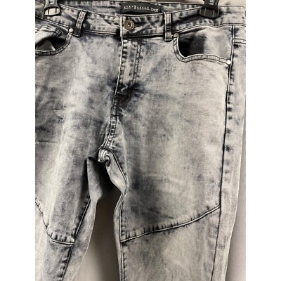 Seven Souls Men's Gray wash Jeans stretch skinny size 32 x