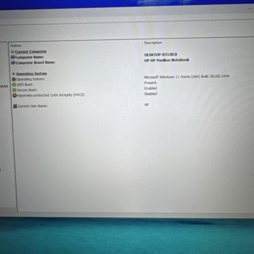 RED COLOR HP PAVILION 17T/i5-5200/16GB RAM/512GB SSD/FHD/DVD/WINDOWS 11/CHARGER - Picture 4 of 15