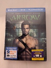 Arrow The Complete First Season ( Disc set Blu-Ray, DVD, 2012) New Sealed
