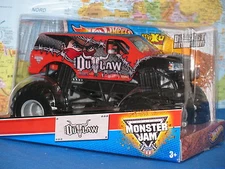 1/24 HOT WHEELS MONSTER JAM OUTLAW DIECAST MAX-D 1st EDTIONS ADVANCE AUTO PARTS