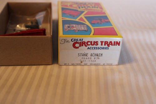 Walthers, Stake & Chain Wagon escala HO para circo. #933-1368 BNOS | Zustand: New
