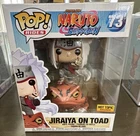 Funko Pop! Vinyl Naruto Shippuden Jiraiya on Toad #73 Hot Topic Exclusive Figure