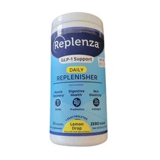 Replenza Support Daily Replenisher Electrolytes Lemon Drop SEALED 9/2026