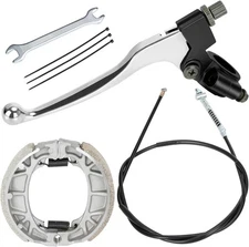 Brake Lever Kit Drum Brake Cable Shoes Kit For CT200U CT200U-EX BT200X Mini Bike