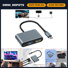 4K HDMI Dock for Switch OLED/1/2 - USB C, Supports 60Hz  120Hz Gaming