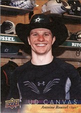 2017-18 Upper Deck Canvas #C28 Antoine Roussel - HKY