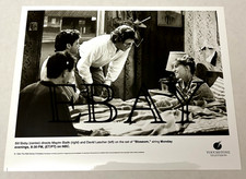 BILL BIXBY directs Mayim Bialik and David Lascher in BLOSSOM 1992