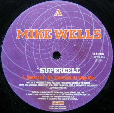 Mike Wells - Supercell - Used Vinyl Record 12 - G12170z