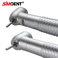 SANDENT Dental LED E-generator Fiber High Speed Handpiece Air Turbine 4Holes