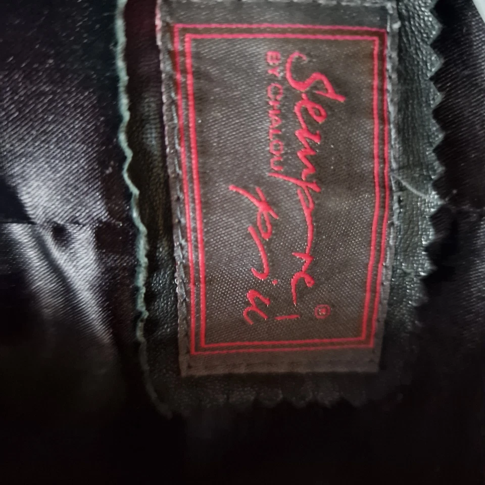 Damenlederjacke von sempre piu by Chalou, schwarz, Gr. 48, - Bild 3 von 3