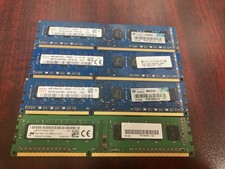 4x4GB 16GB 2Rx8 PC3-12800U DDR3-1600 DIMM Desktop RAM HP Hynix Micron
