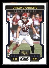 2023 Score Drew Sanders #377 Rookie