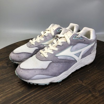 Mizuno Contender Premium Shoes Mens Size 10 Gray Violet Sneakers D1GA238202
