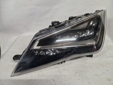 Seat Leon 2013 to 2017 Headlight Full LED Passengers Side Left 