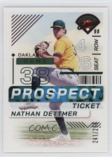 2024 Panini Prospect Edition Red /299 Nathan Dettmer #109 0u66