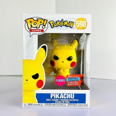 Funko POP Vinyl - Games - Pokemon - Pikachu - #598 Flocked FC 2020
