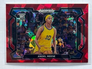 ANGEL REESE 2024 Prizm Draft Picks Red Cracked Ice Variation #38 LSU RC Rookie