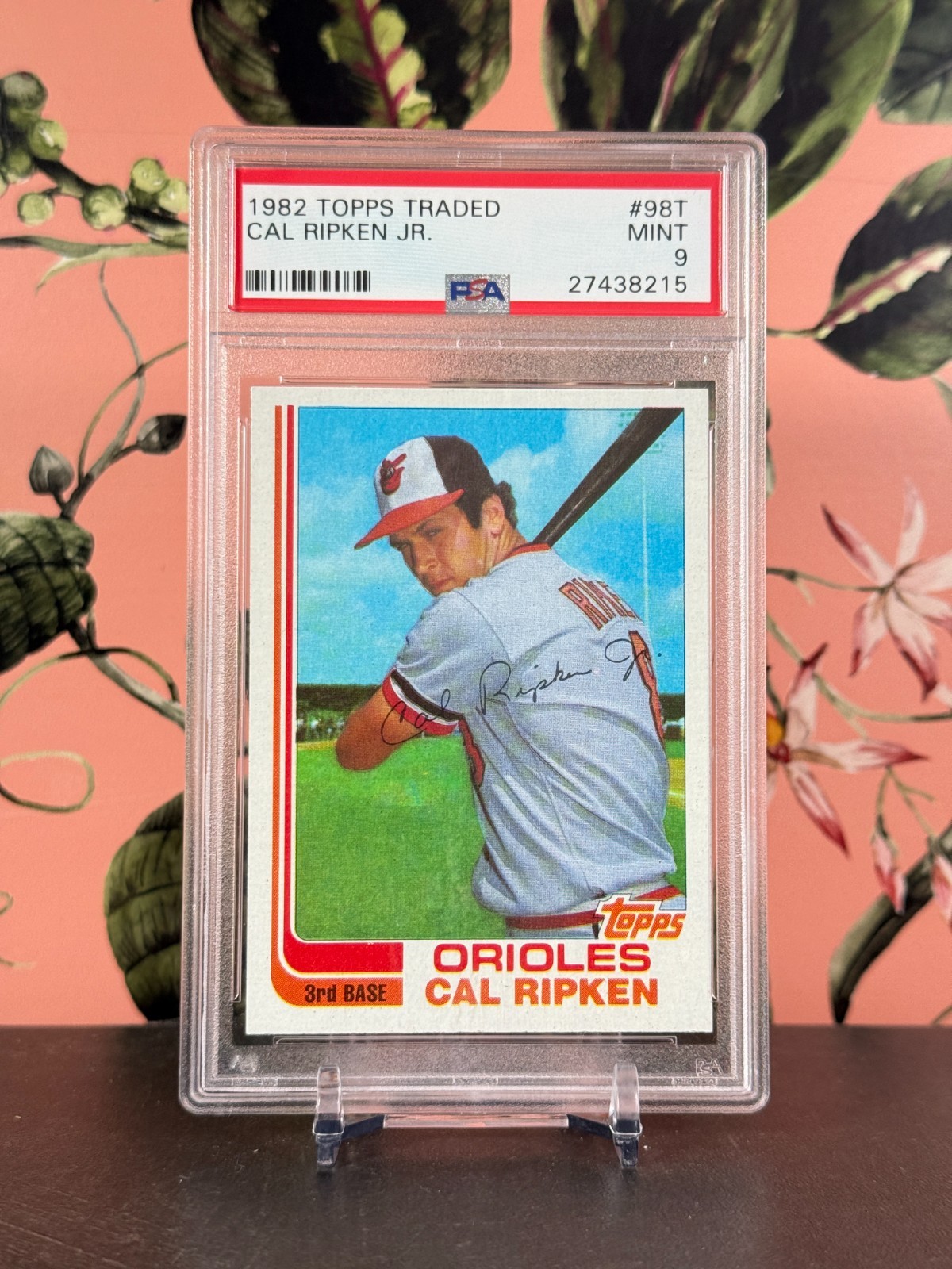 1982 Topps Traded Cal Ripken Jr. PSA 9 Rookie Centered HOF RC High-End! - RareCo