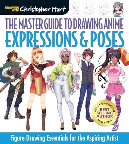 The Master Guide to Drawing Anime: Expressions & Poses by Christopher Hart - Image 4