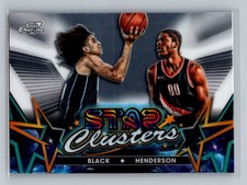 Scoot Henderson / Anthony Black 2023-24 Topps Chrome Cosmic #SC-15 Star Clusters