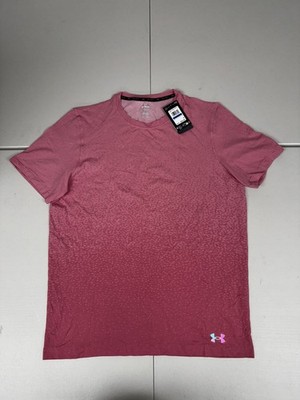 Under Armour Men's Vanish Elite Seamless Rush Shortsleeve Pink 1385805-647 XL