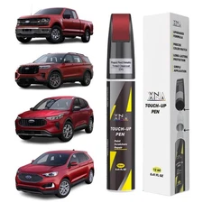 Rapid Red Metallic Tinted Clearcoat(D4) for Ford Touch Up Paint, Car Scratch ...