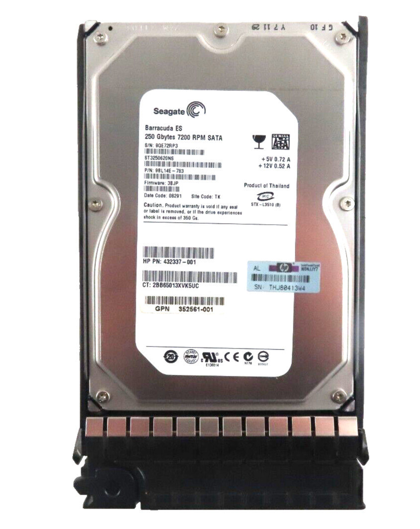 250GB SATA 3.5"" 7200RPM HDD - 397553-001