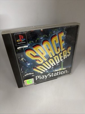 Space Invaders (PSone, 1999) Sony Playstation 1 - Activision - OVP + Handbuch