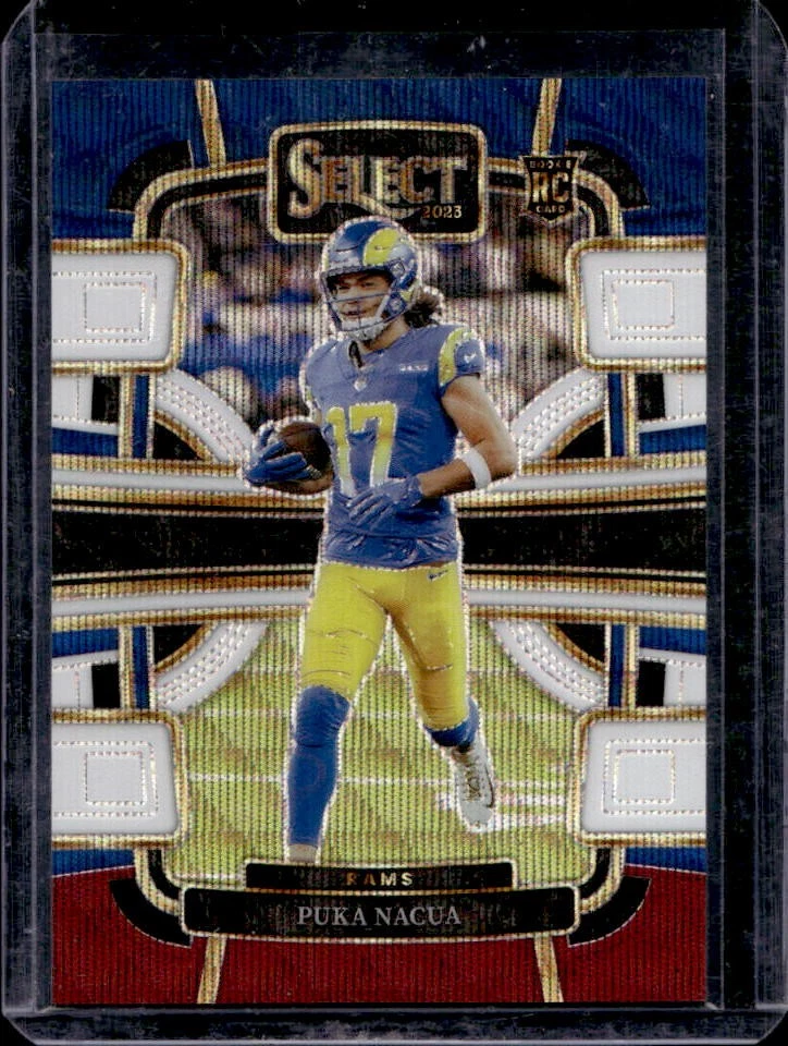 2023 Select Puka Nacua Tri Color Prizms Rookie RC Concourse #/259 Rams