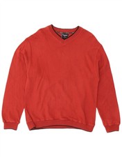 AUSTRALIAN L'ALPINA Mens Sweatshirt Jumper IT 52 Large Red Cotton BO20
