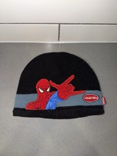 Vintage 2000s Y2K Marvel Spider-Man Embroidered Beanie