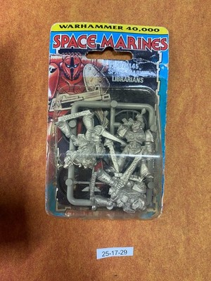 Warhammer 40k - Space Marines Librarians - Rogue Trader Era - Metal OOP
