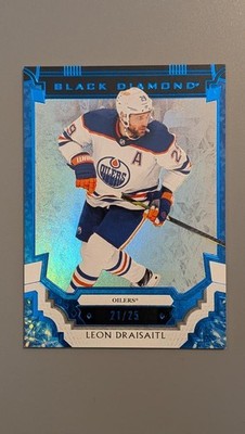 2023-24 Upper Deck Black Diamond Blue Leon Draisaitl /25
