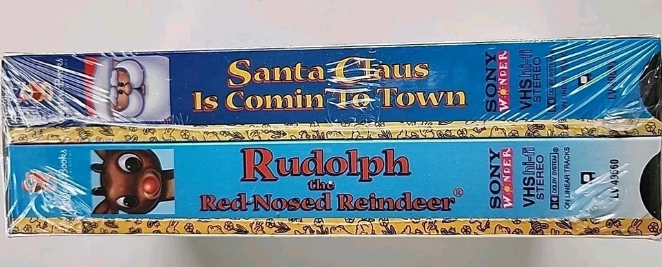 Frosty The Snowman & Santa Claus Is Coming To Town, Two Pack,  VHS New Sealed  - Image 3 of 4