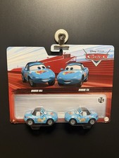 Disney Pixar Cars Twin Pack - Dinoco Mia Dinoco Tia - 2022 - Metal