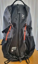 HAGLÖFS Air Bac 20 Rucksack mit Tragegestell Schwarz/ Grau Liquid Wie Neu 