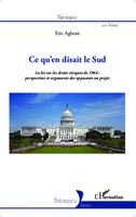 ÉRic Agbessi | Ce Qu'en Disait Le Sud | Taschenbuch | FranzöSisch (2022)