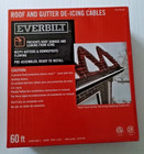 Everbilt 60ft. Roof De-Icing Cable Gutter Downspouts Ice Thaw Heat Cable New