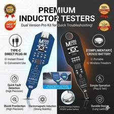 M093 Inductance Tester Motherboard Coil Tester Inductor Detector Repair Tool SP