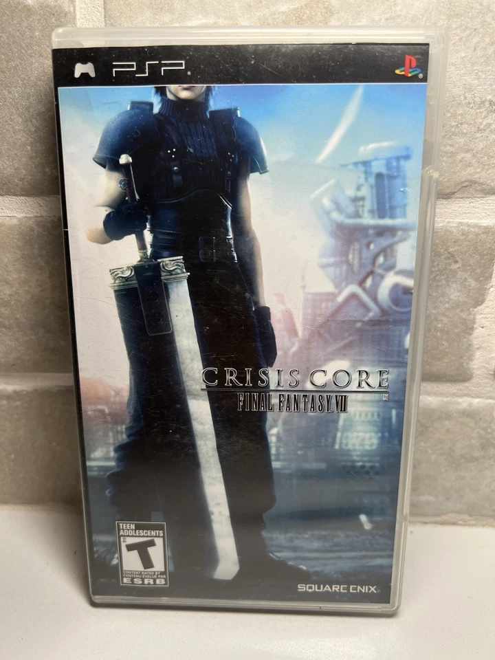 Crisis Core: Final Fantasy VII - Sony PSP - Complete black label - CIB - Image 2 of 4