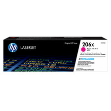 HP 206X High Yield Magenta Original LaserJet Toner Cartridge, W2113X