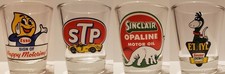 Set of 4 Gasoline & Oil 1½oz. Shot Glasses